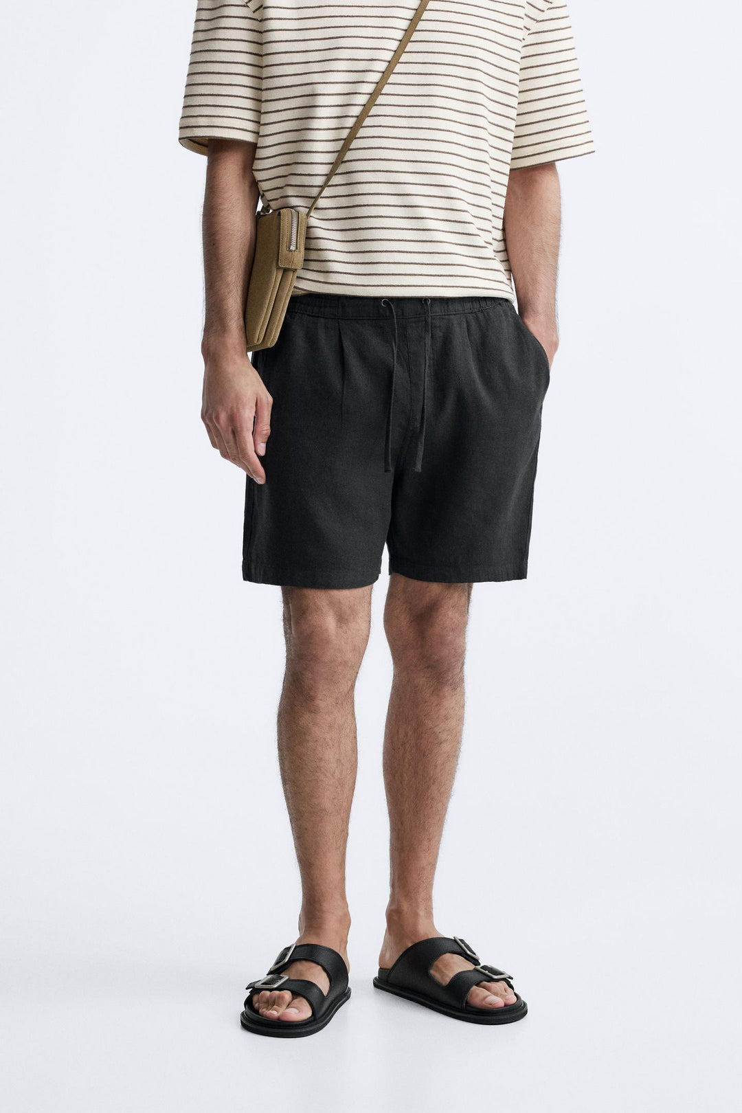 ZARA LINEN - COTTON SHORTS