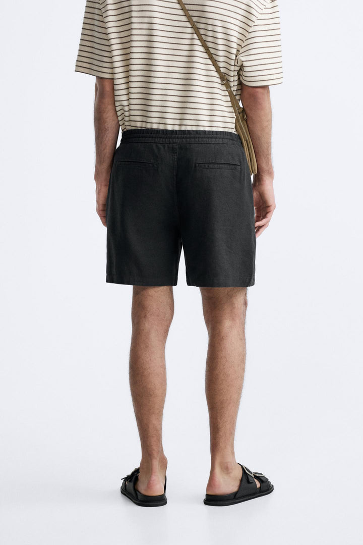 ZARA LINEN - COTTON SHORTS