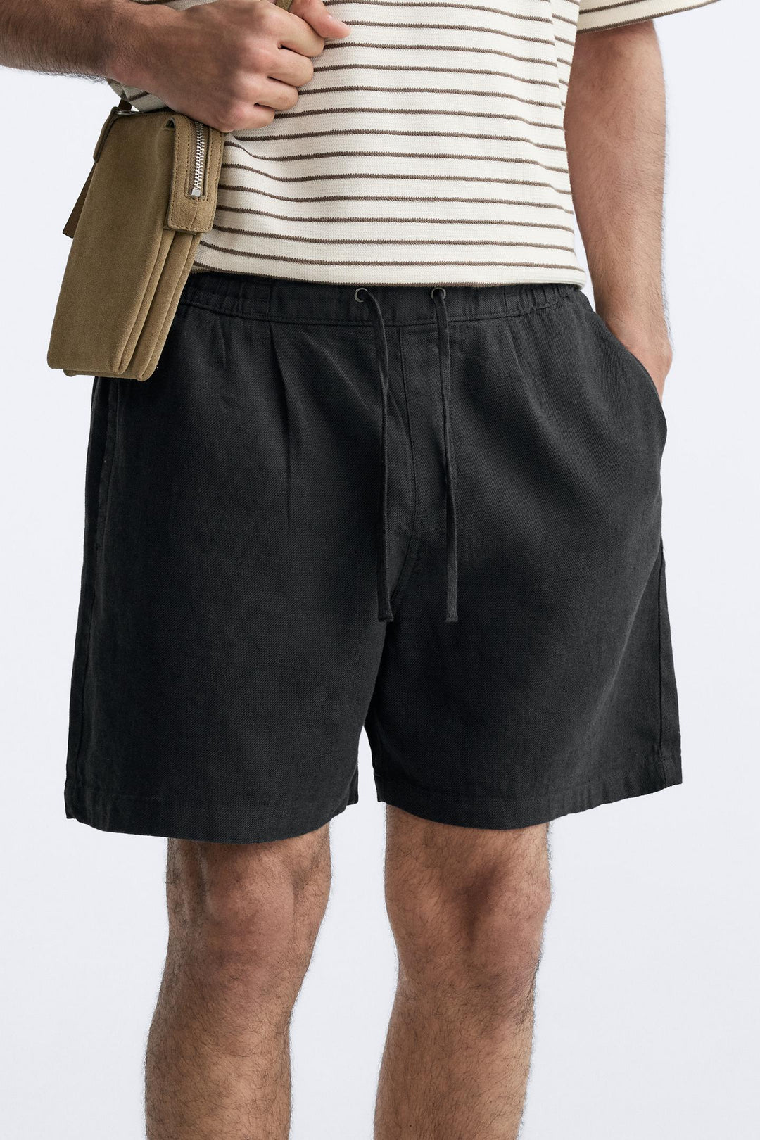 ZARA LINEN - COTTON SHORTS