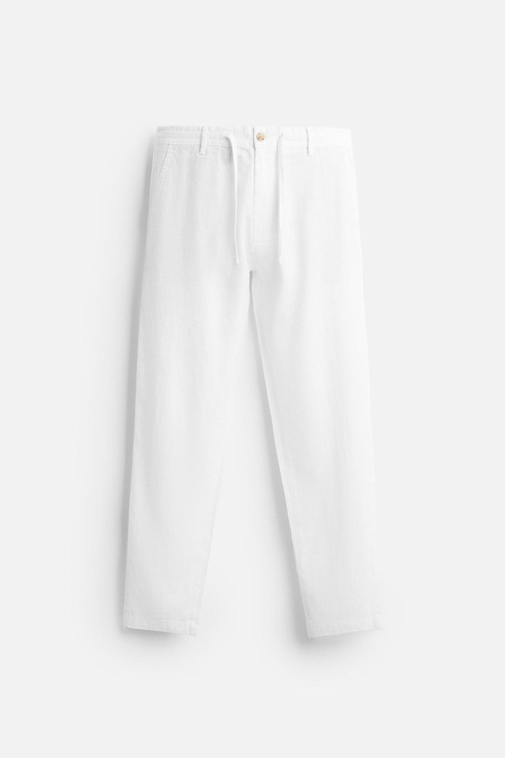 ZARA LINEN - COTTON PANTS