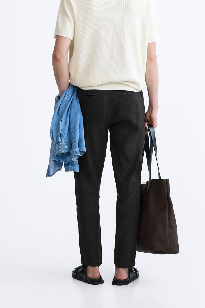 ZARA LINEN - COTTON PANTS