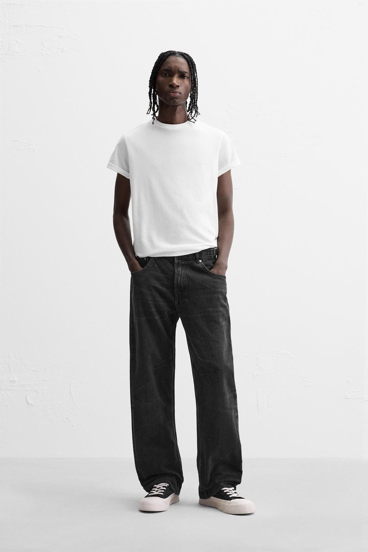 ZARA RELAXED FIT JEANS