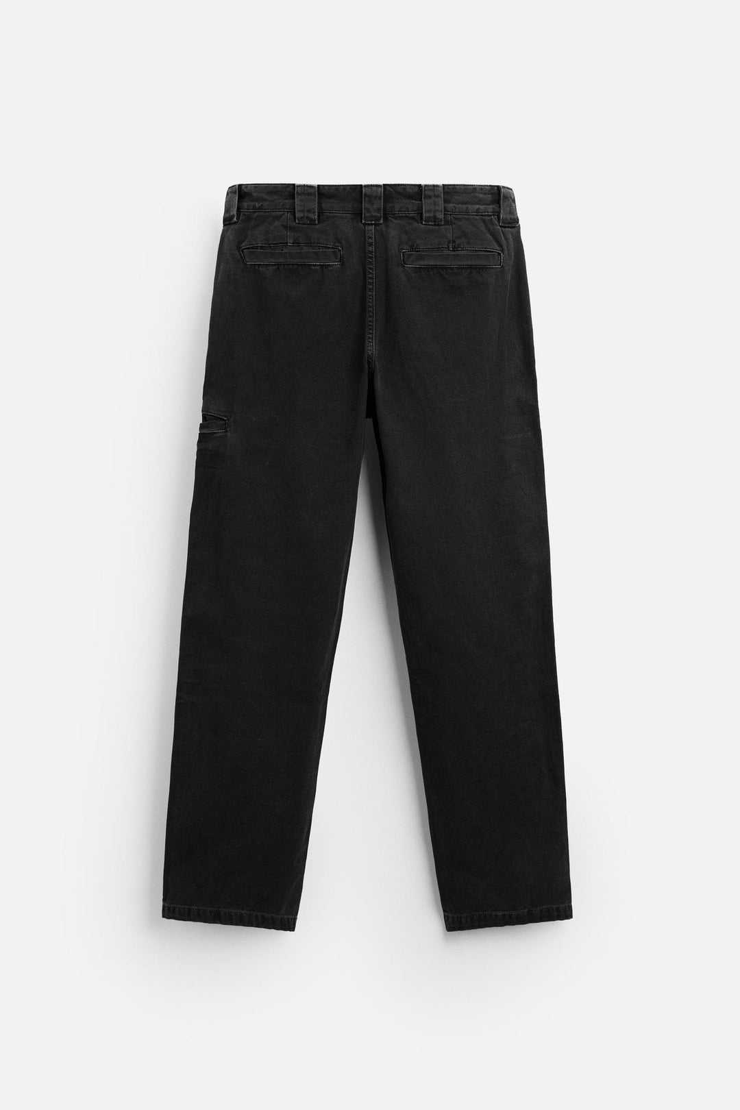 ZARA STRAIGHT LEG UTILITY JEANS