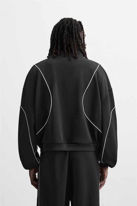 Zara CONTRAST TECHNICAL JACKET