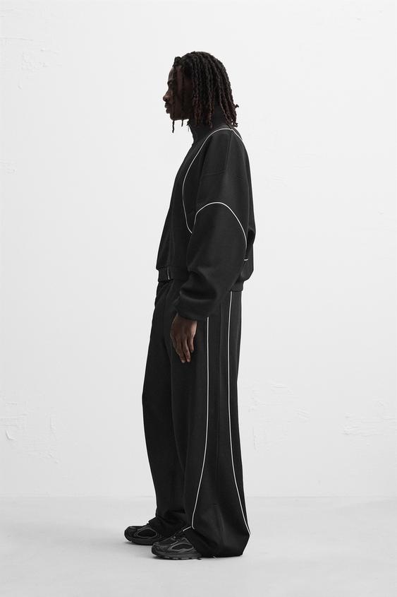 Zara CONTRAST TECHNICAL JACKET