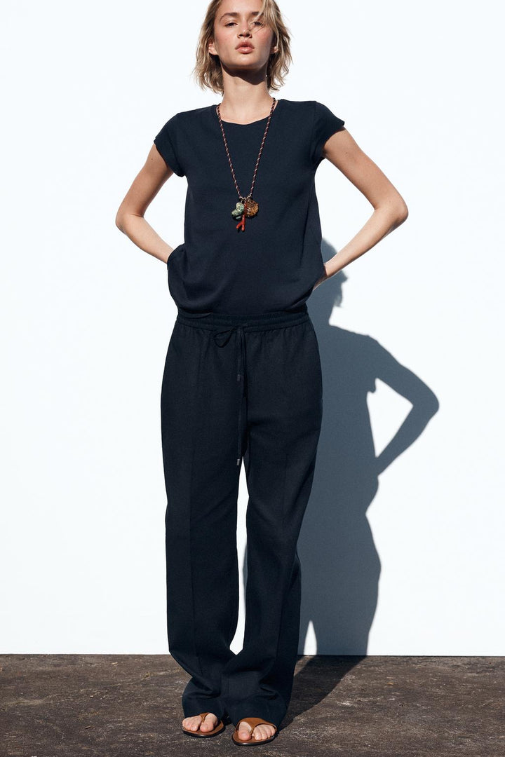 ZARA SHORT SLEEVE COTTON T-SHIRT