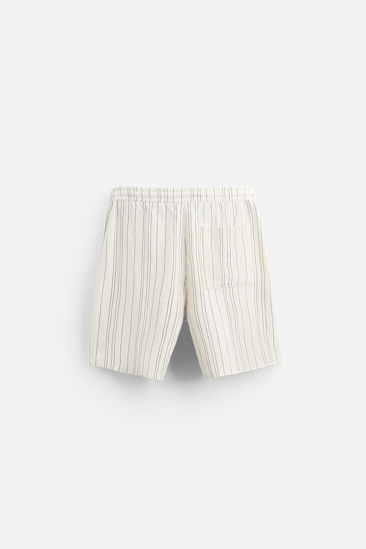 ZARA VISCOSE - LINEN SHORTS