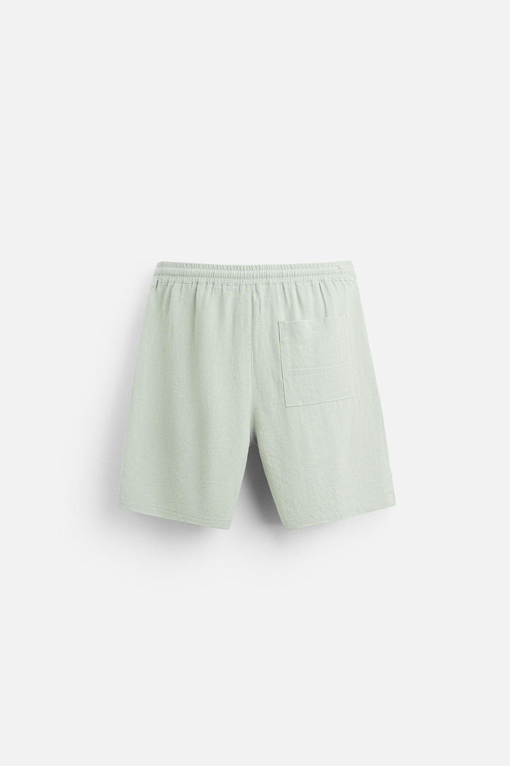 ZARA VISCOSE - LINEN SHORTS