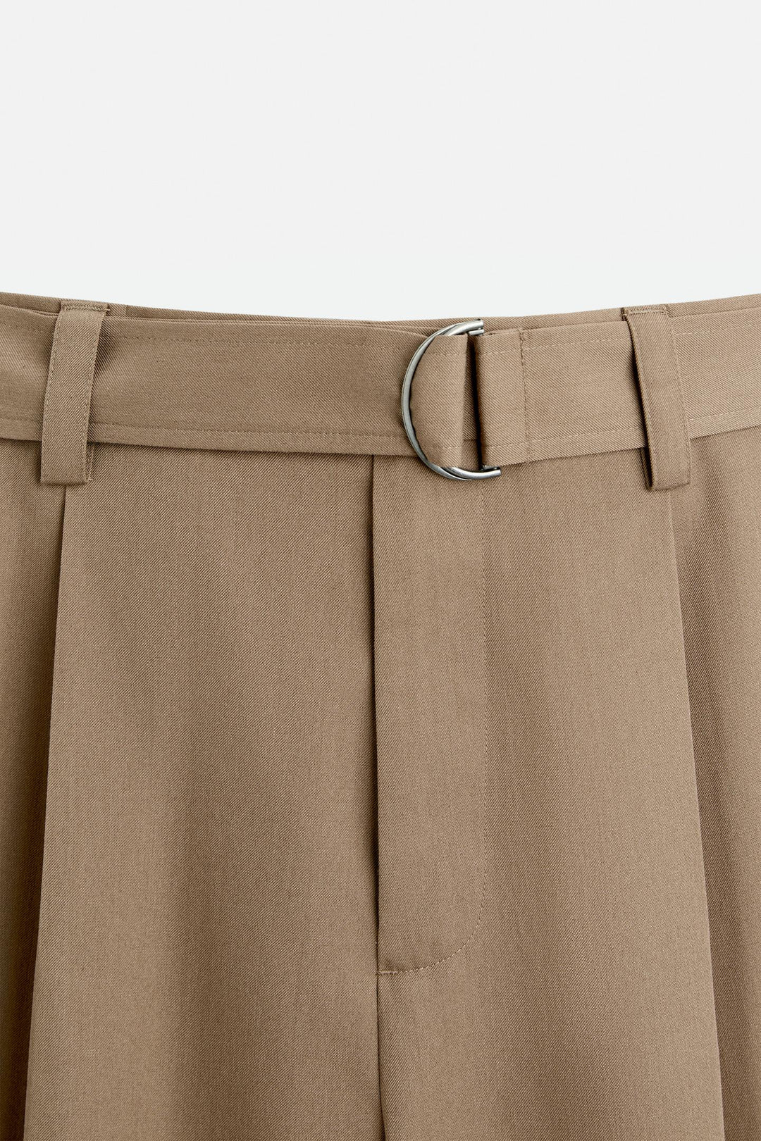 ZARA PLEATED PANTS WITH BELT