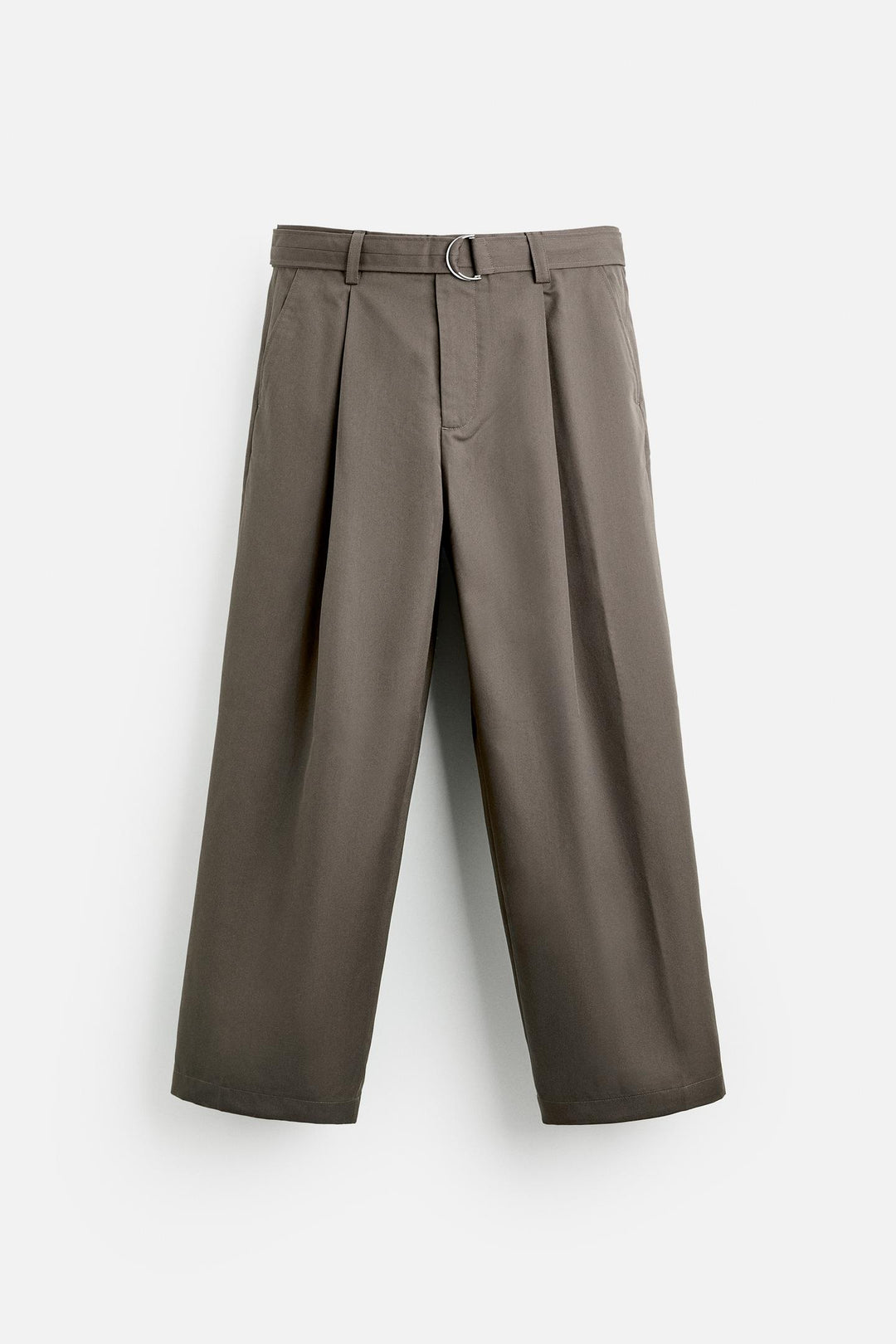 ZARA PLEATED PANTS WITH BELT