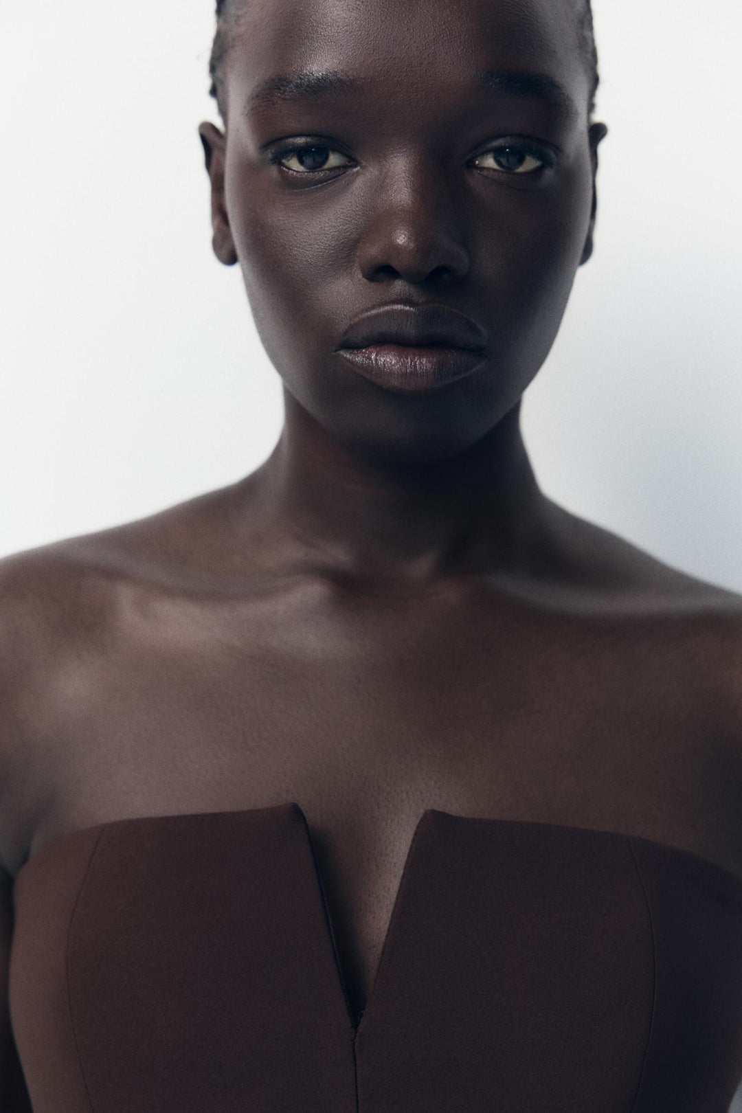 ZARA STRAPLESS TOP