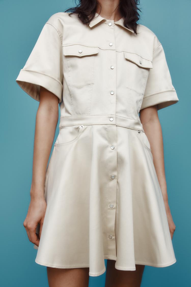 ZARA SHORT SWING DRESS