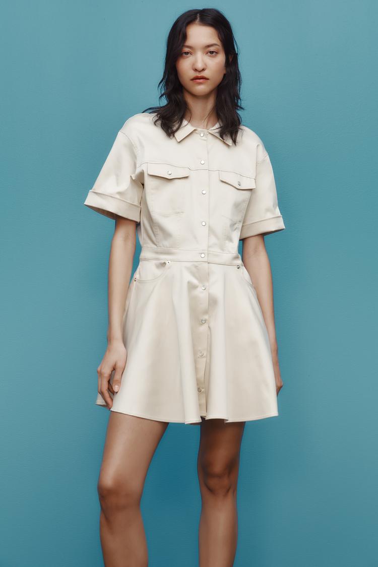 ZARA SHORT SWING DRESS