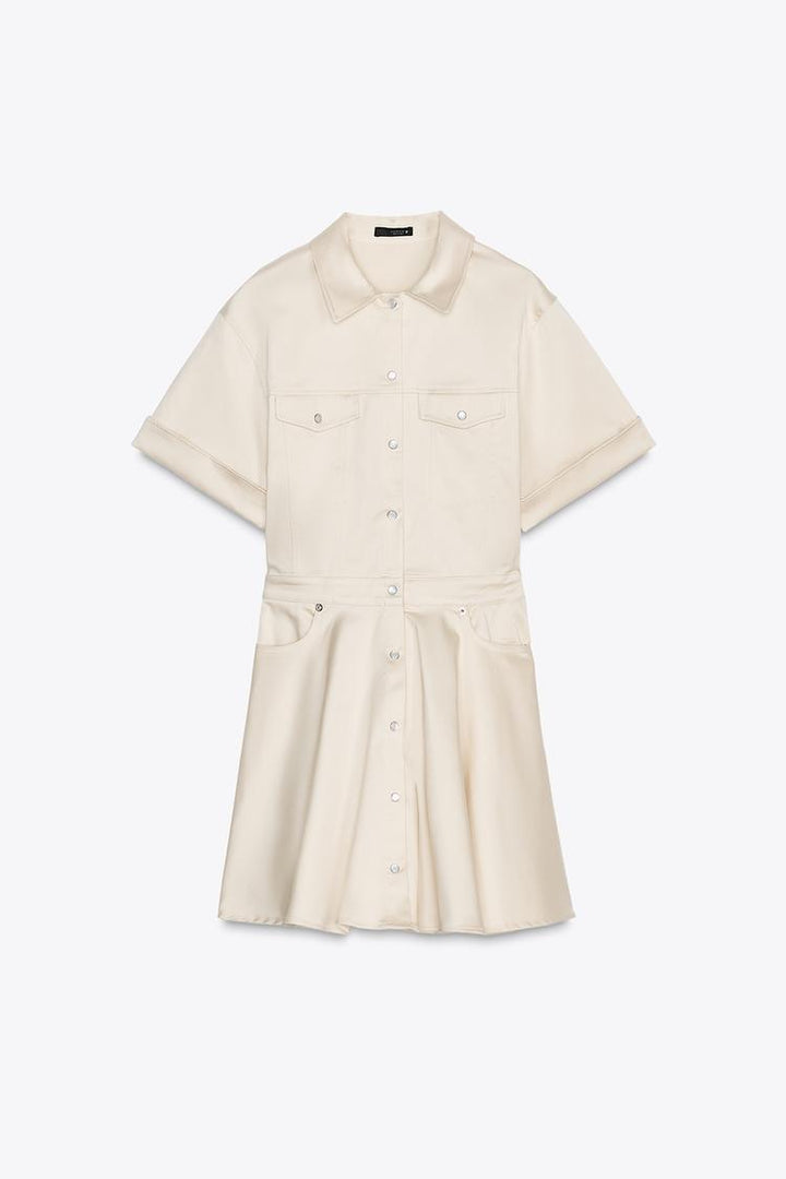 ZARA SHORT SWING DRESS