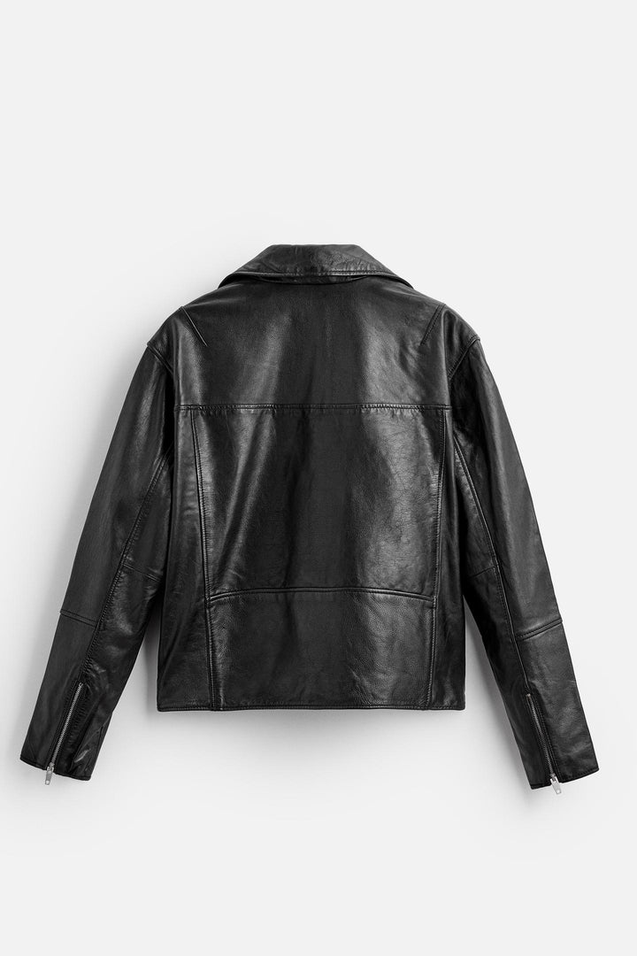 ZARA LEATHER BIKER JACKET