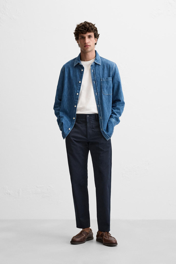 ZARA STRAIGHT FIT CHINO PANTS