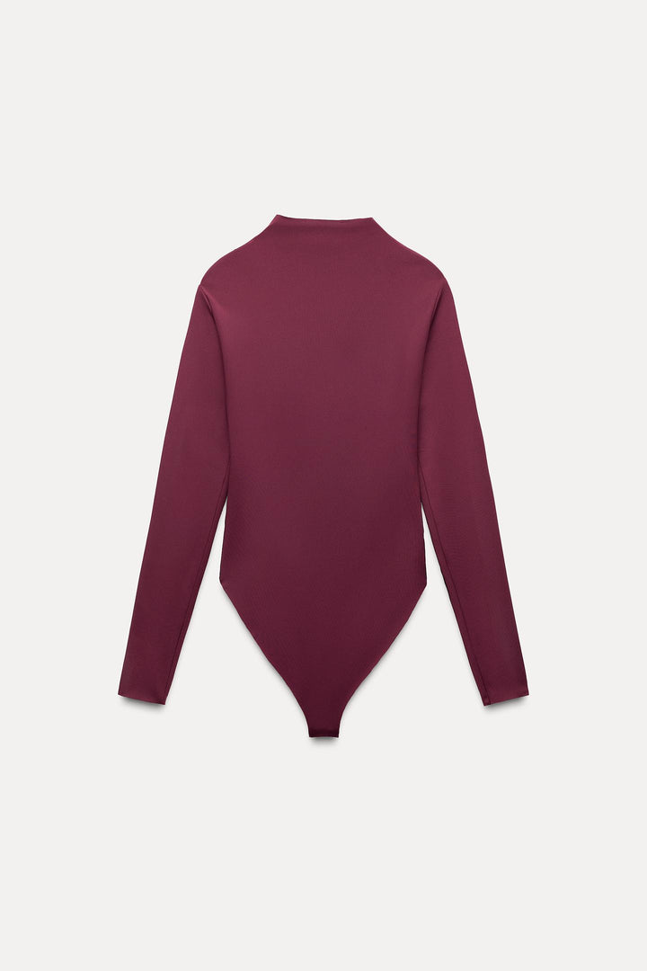 ZARA PLEATED BODYSUIT