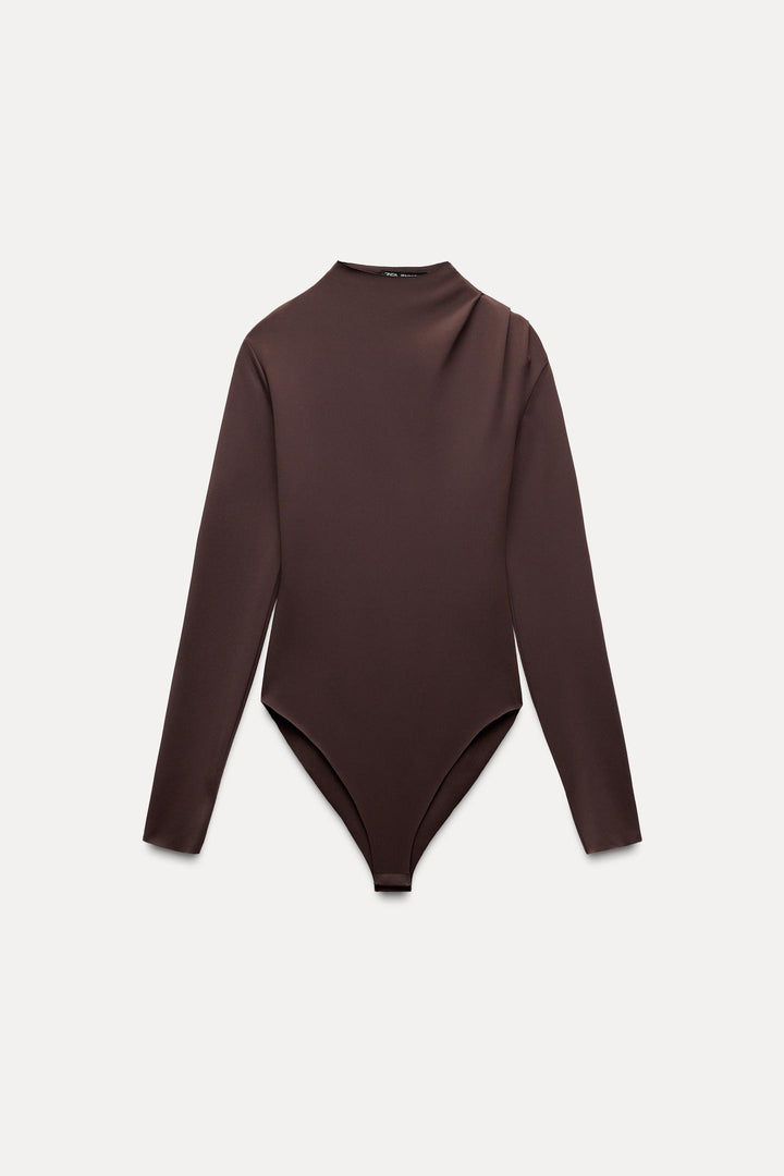 ZARA PLEATED BODYSUIT