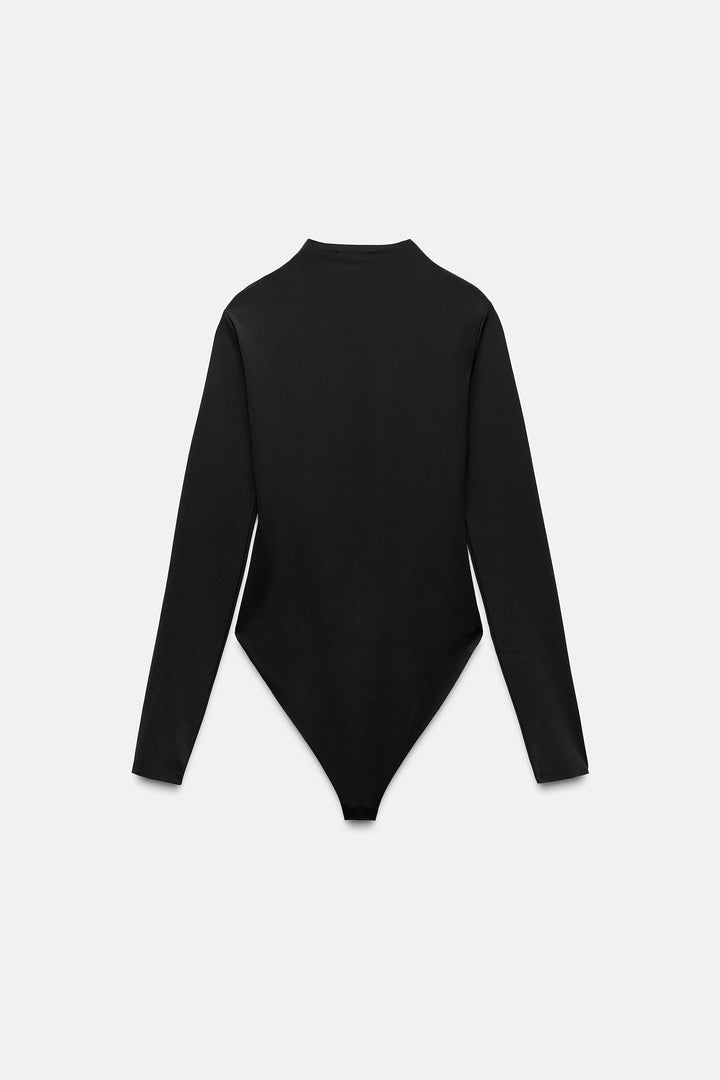 ZARA PLEATED BODYSUIT
