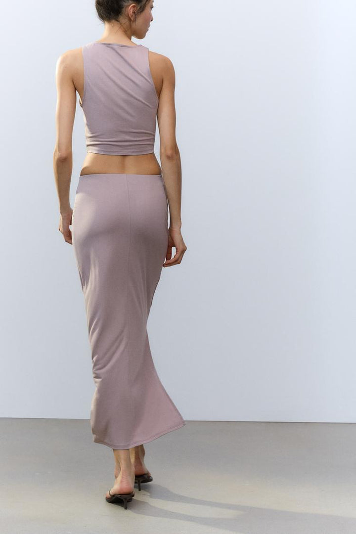 ZARA SLEEVELESS CROP TOP