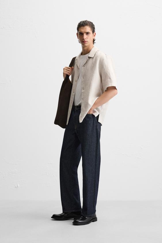 Zara  LINEN SHIRT