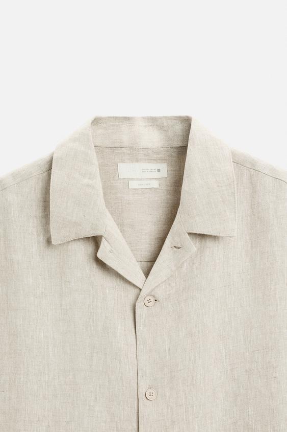 Zara  LINEN SHIRT