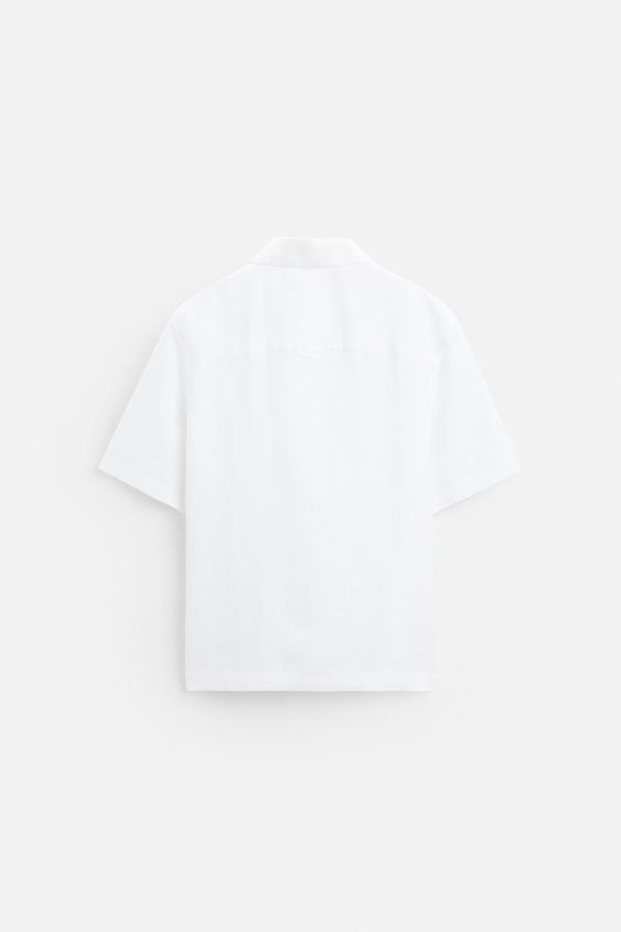 Zara  LINEN SHIRT