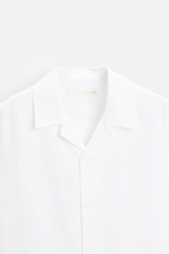 Zara  LINEN SHIRT