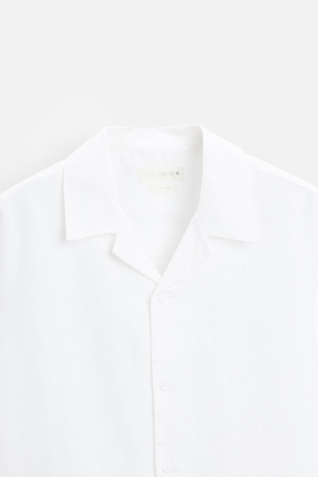 ZARA 100% LINEN SHIRT