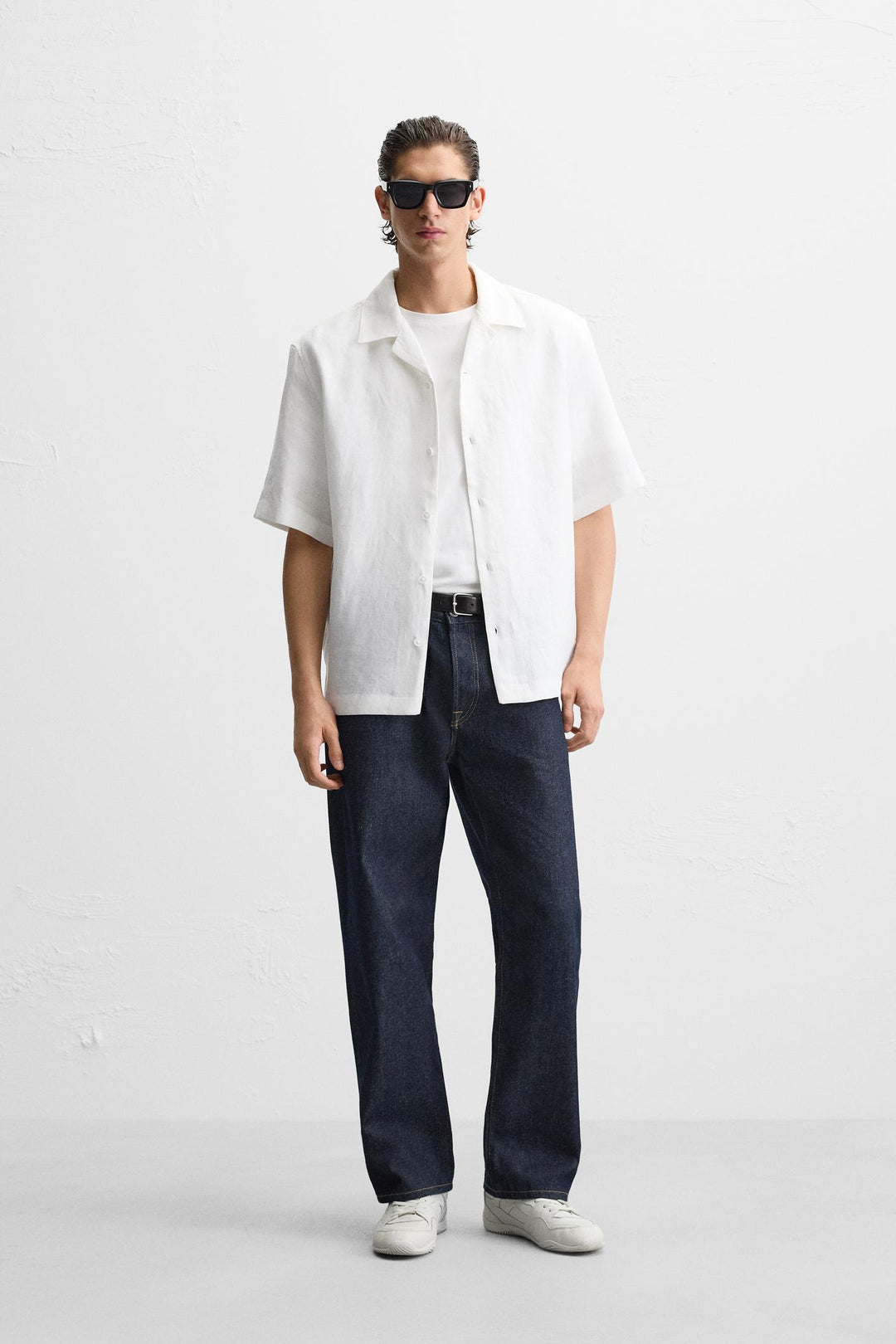 ZARA 100% LINEN SHIRT