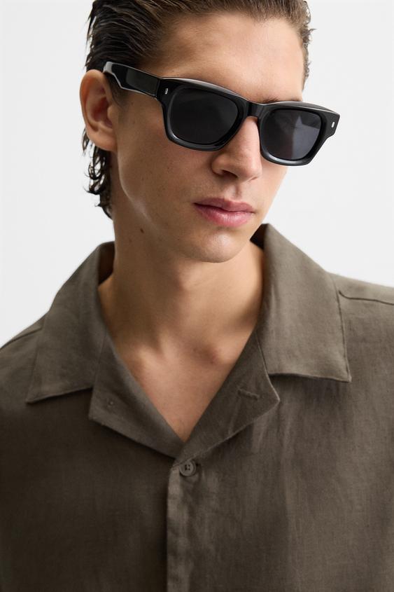 Zara  LINEN SHIRT