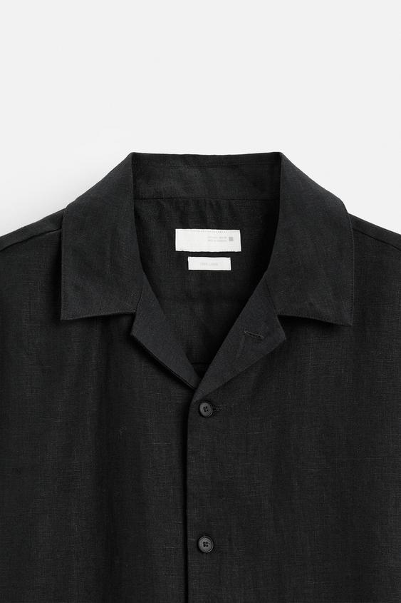 Zara  LINEN SHIRT