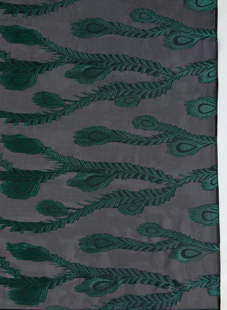 LAURA Peacock Print Evening Wrap