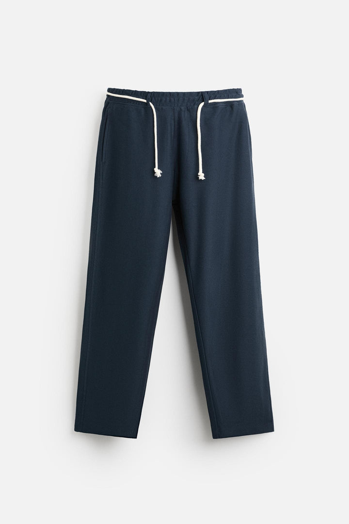 ZARA CONTRASTING BELT PANTS