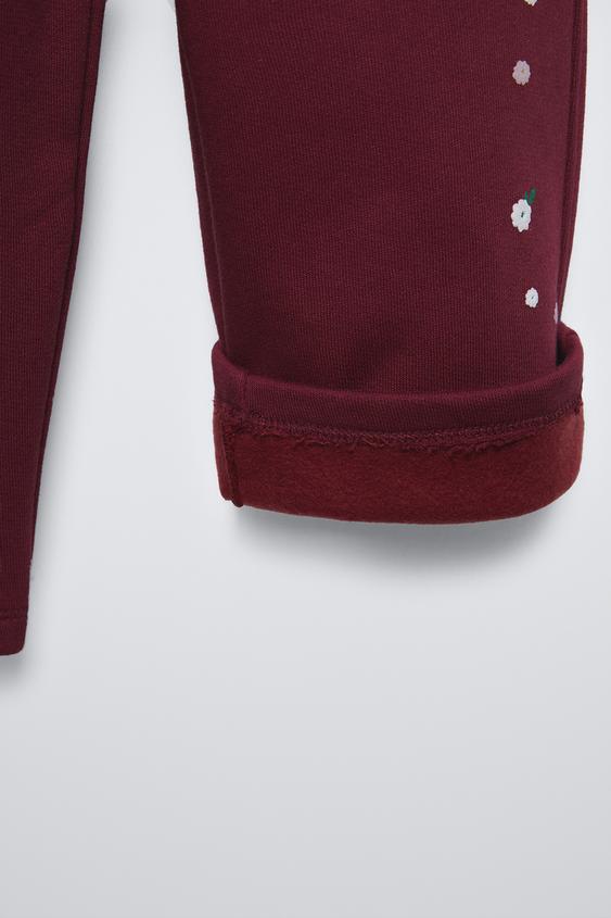 Zara WIDE LEG TEXTURED PANTS