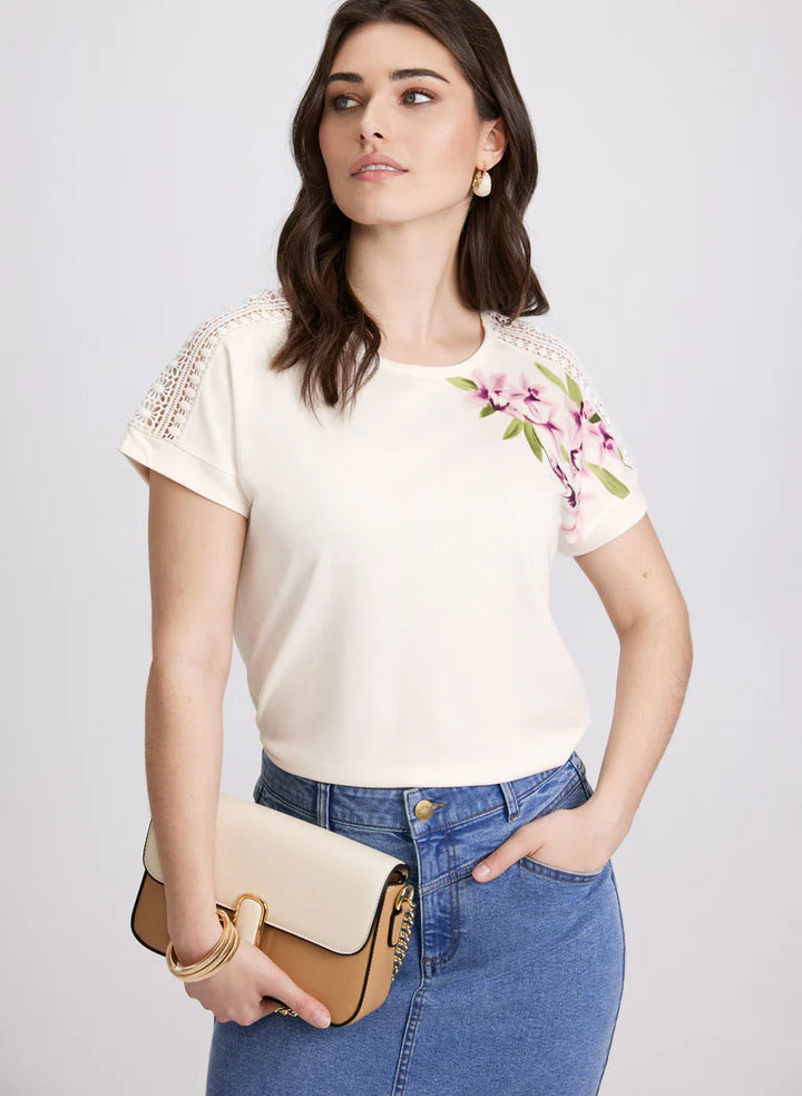 LAURA Floral Print T-Shirt