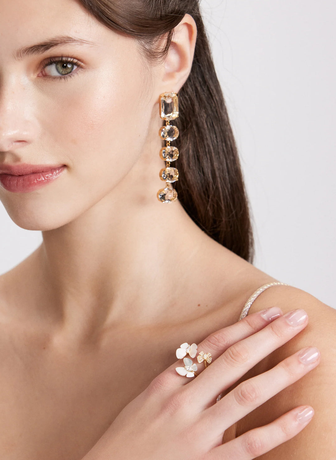 Laura Triple Butterfly Ring