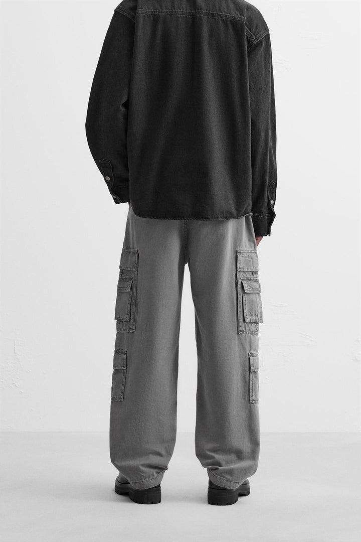 ZARA POCKET CARGO PANTS