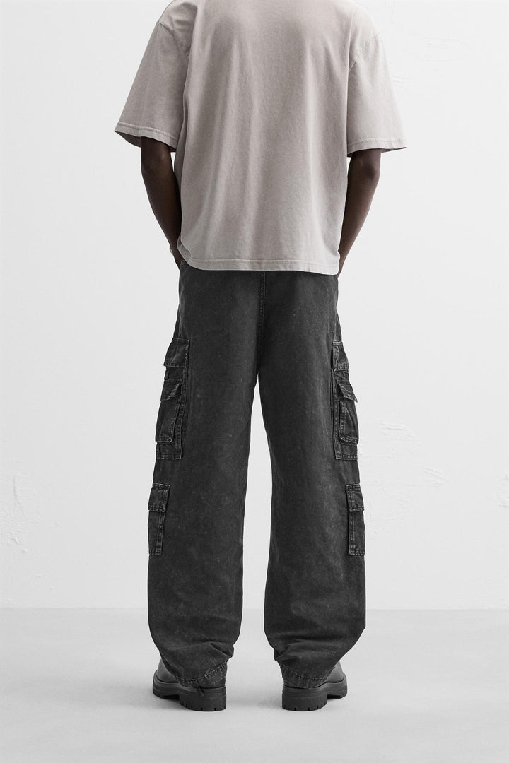 ZARA POCKET CARGO PANTS