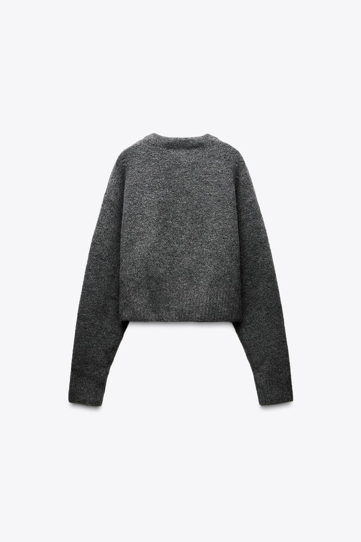 ZARA ROUND NECK KNIT SWEATER