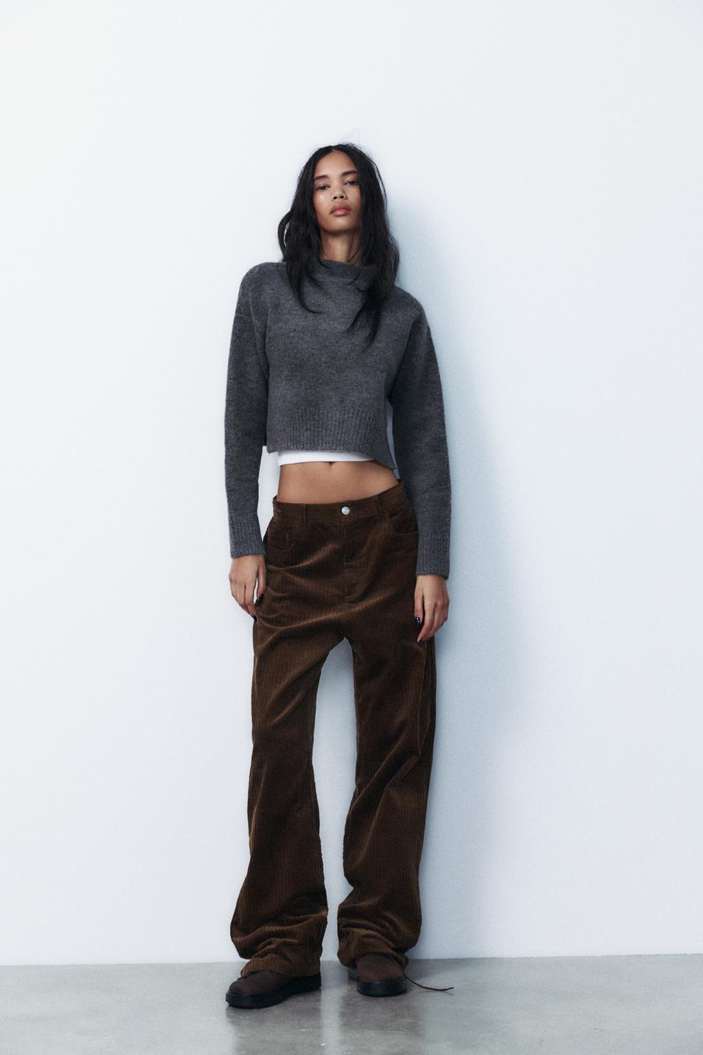 ZARA ROUND NECK KNIT SWEATER