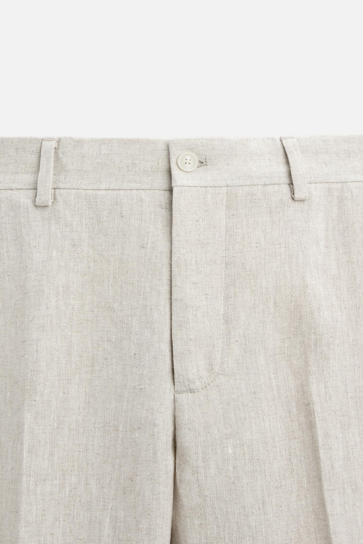 ZARA LINEN PANTS IN 100% LINEN