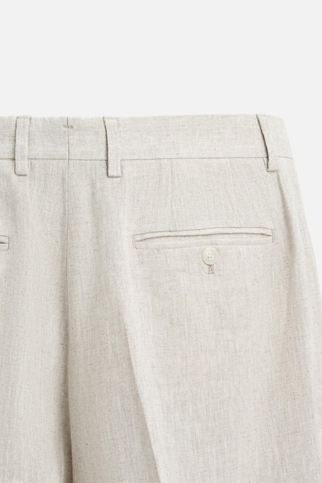 ZARA LINEN PANTS IN 100% LINEN