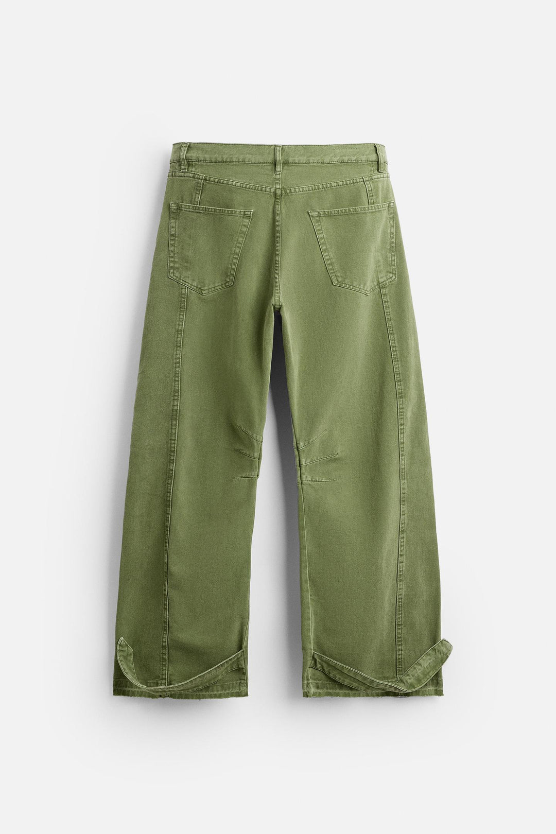 POCKET DENIM CARGO PANTS