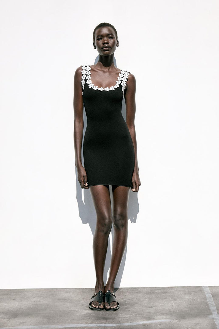 ZARA HARDWARE SHORT DRESS