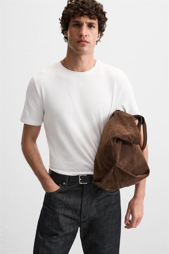 Zara BASIC SLIM FIT T-SHIRT