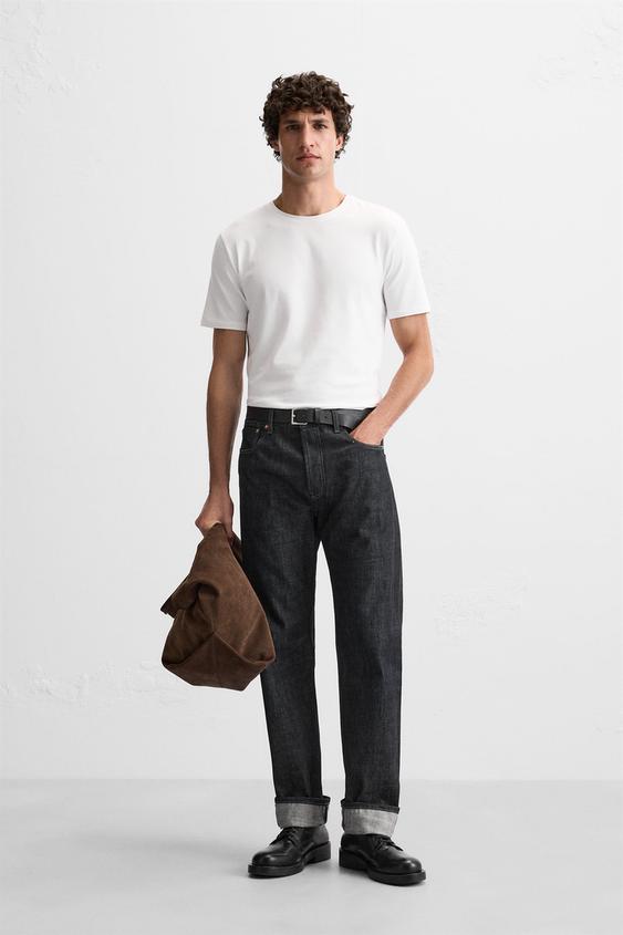 Zara BASIC SLIM FIT T-SHIRT