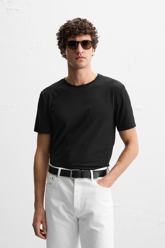 Zara BASIC SLIM FIT T-SHIRT