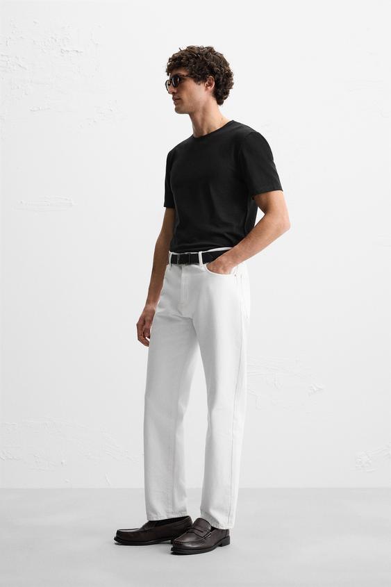Zara BASIC SLIM FIT T-SHIRT