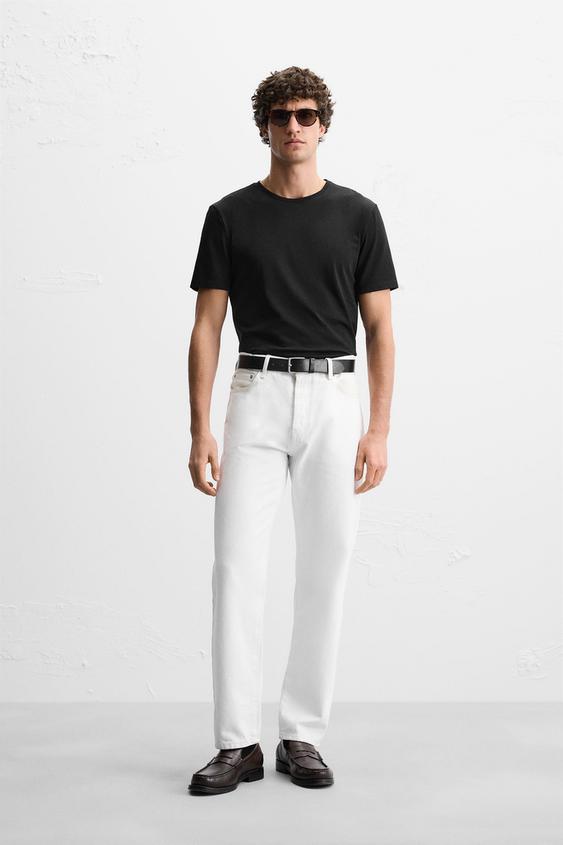 Zara BASIC SLIM FIT T-SHIRT
